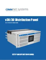 Comm Net Systems v30/30 Setup And Operation Manual preview