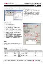 Preview for 2 page of Comm-Tec CT-KNX Series Quick Start Manual