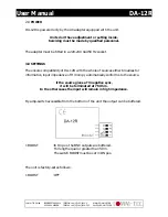 Preview for 4 page of Comm-Tec DA-12R User Manual