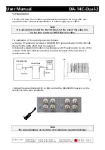 Предварительный просмотр 6 страницы Comm-Tec DA-14C-Dual-2 User Manual