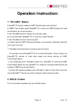 Preview for 11 page of Comm-Tec DaisyNET-RX Operating Instructions Manual