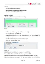 Preview for 13 page of Comm-Tec DaisyNET-RX Operating Instructions Manual