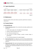 Preview for 18 page of Comm-Tec DaisyNET-RX Operating Instructions Manual