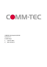 Preview for 28 page of Comm-Tec DaisyNET-RX Operating Instructions Manual