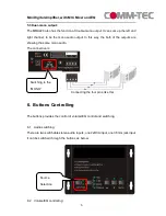 Предварительный просмотр 6 страницы Comm-Tec MMA220 User Manual