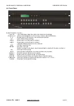 Предварительный просмотр 4 страницы Comm-Tec MTX0404VA User Manual