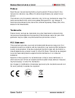 Предварительный просмотр 2 страницы Comm-Tec MTX1616M-N User Manual