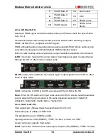 Предварительный просмотр 13 страницы Comm-Tec MTX1616M-N User Manual