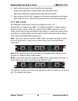 Предварительный просмотр 19 страницы Comm-Tec MTX1616M-N User Manual