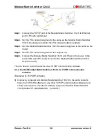 Предварительный просмотр 33 страницы Comm-Tec MTX1616M-N User Manual