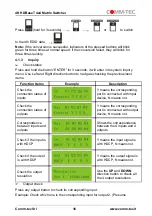 Preview for 16 page of Comm-Tec MTX44UH2 User Manual