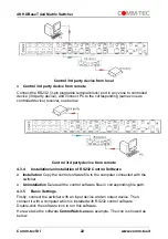 Preview for 22 page of Comm-Tec MTX44UH2 User Manual