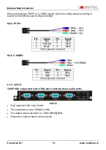 Preview for 13 page of Comm-Tec MTX88M-N User Manual