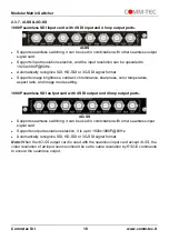 Preview for 18 page of Comm-Tec MTX88M-N User Manual