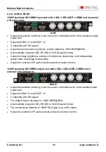 Preview for 19 page of Comm-Tec MTX88M-N User Manual