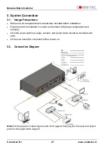 Preview for 27 page of Comm-Tec MTX88M-N User Manual