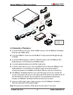 Preview for 10 page of Comm-Tec MTX88UH2 User Manual