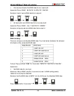 Preview for 13 page of Comm-Tec MTX88UH2 User Manual