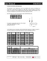 Предварительный просмотр 8 страницы Comm-Tec SW-81VA-2 User Manual