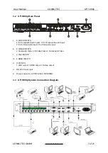 Предварительный просмотр 7 страницы Comm-Tec UP-1080p User Manual