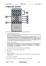 Предварительный просмотр 8 страницы Comm-Tec UP-1080p User Manual