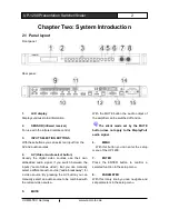 Предварительный просмотр 6 страницы Comm-Tec UP-1200 Operating Instructions Manual