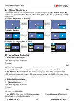 Предварительный просмотр 11 страницы Comm-Tec UP-41TS User Manual