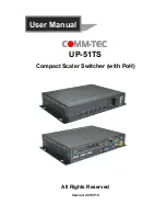 Comm-Tec UP-51TS User Manual preview