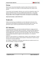 Preview for 2 page of Comm-Tec UP-51TS User Manual