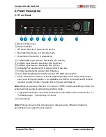 Preview for 8 page of Comm-Tec UP-51TS User Manual