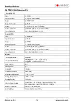 Preview for 10 page of Comm-Tec UP-82TS User Manual