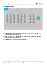 Preview for 20 page of Comm-Tec UP-82TS User Manual