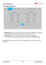 Preview for 21 page of Comm-Tec UP-82TS User Manual