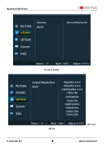 Preview for 48 page of Comm-Tec UP-82TS User Manual