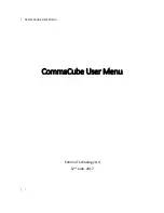 Preview for 1 page of Comma CommaCube User Manual