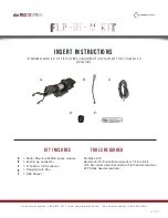 Command access FLP-UL-M-KIT Insert Instructions preview