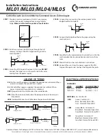 Preview for 1 page of Command access ML01 Installation Instructions