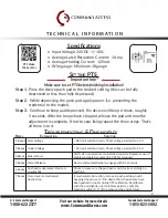 Preview for 2 page of Command access PD10-M-CVR Installation Instructions Manual