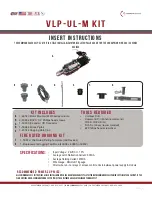 Command access VLP-UL-M KIT Insert Instructions предпросмотр