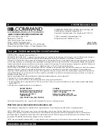 Preview for 12 page of Command Communications ComSwitch 5500 Operator'S Manual