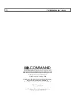 Preview for 14 page of Command Communications PrivatePage PS2000AN Operator'S Manual