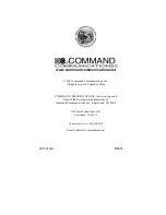 Предварительный просмотр 28 страницы Command Communications privatetime PT1000 Operator'S Manual