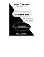 Предварительный просмотр 1 страницы Command Communications SS900 Operator'S Manual