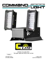 Preview for 1 page of Command Light C-Lite Manual