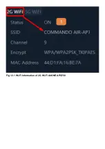 Предварительный просмотр 16 страницы Commando AirONE APO750 Web Configuration Manual