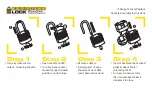 Предварительный просмотр 1 страницы Commando iChange Tactical Padlock Assembly Instructions