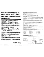 Предварительный просмотр 2 страницы Commando Pro-Start 2300 User Manual