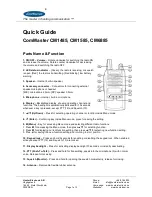 ComMaster CM1485 Quick Manual preview