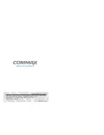 Предварительный просмотр 8 страницы Commax APV-4PM User Manual