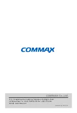 Preview for 19 page of Commax CAV-1020IG+ User Manual